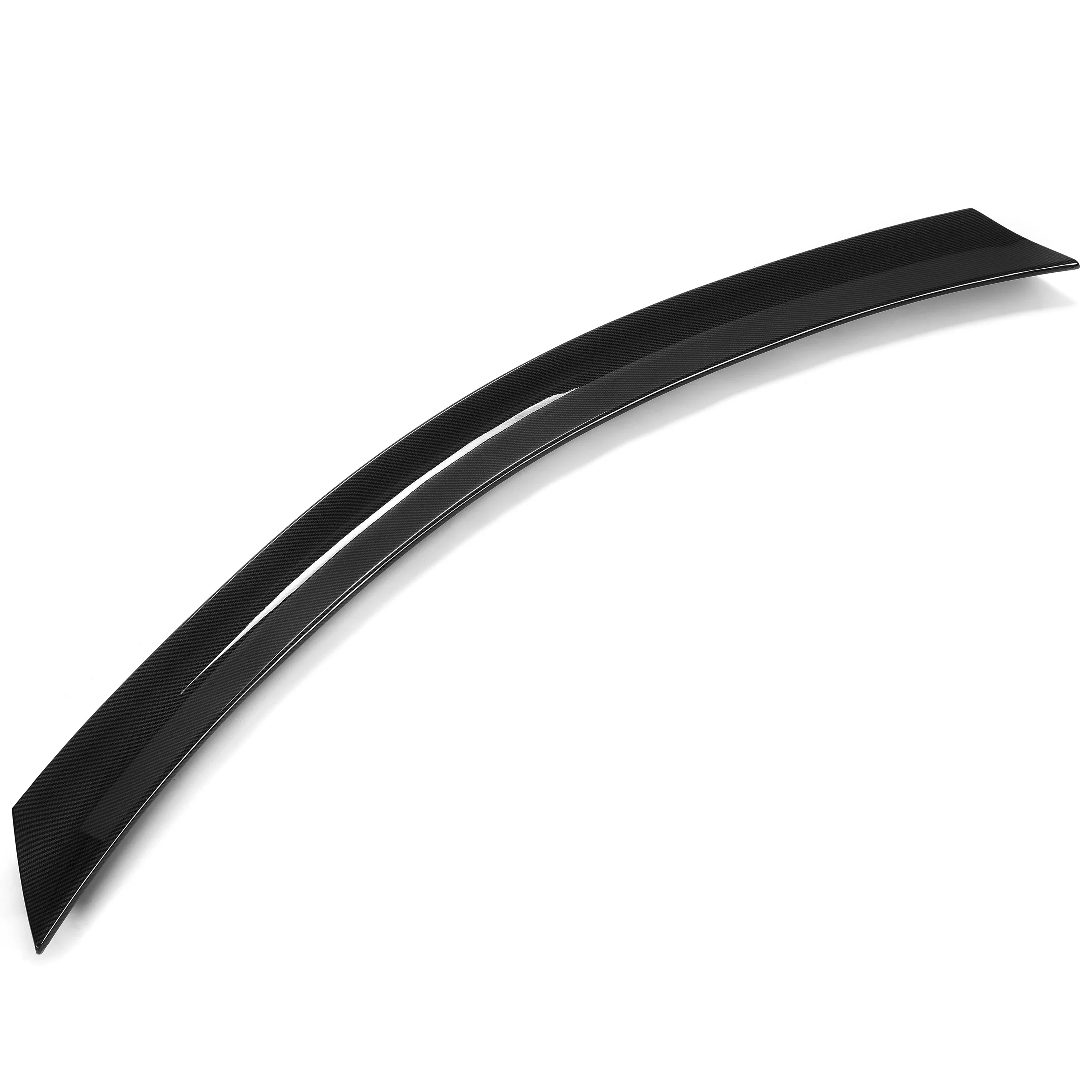 Kojem Rear Carbon Fiber Trunk Sizepoiler Wing for 2008-2015 Mercedes Benz W204 C-Class C180 C200 C250 C300 C63 2 Door Coupe Models