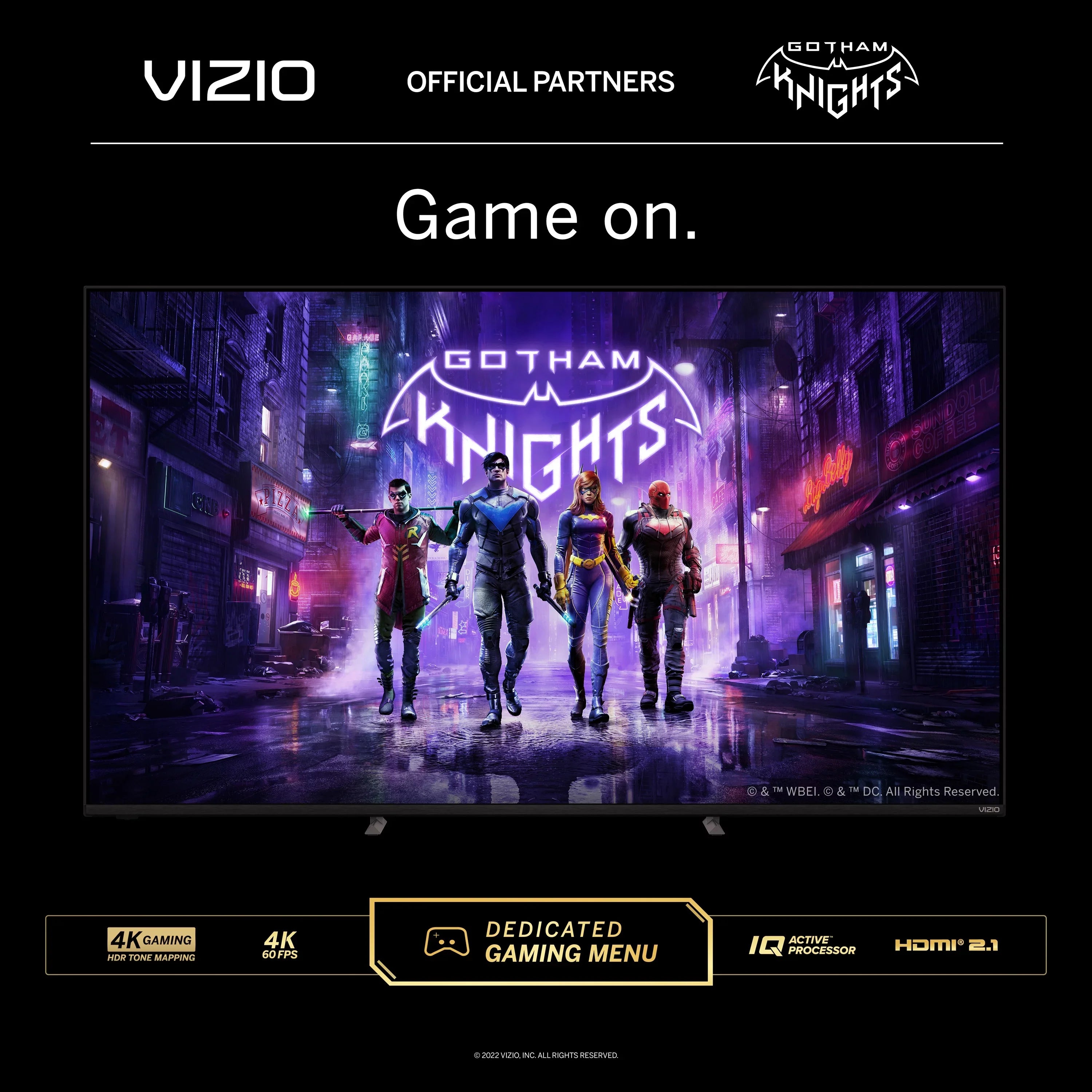 VIZIO 58" Class M7 Sizeeries 4K QLED HDR Sizemart TV M58Q7-J01
