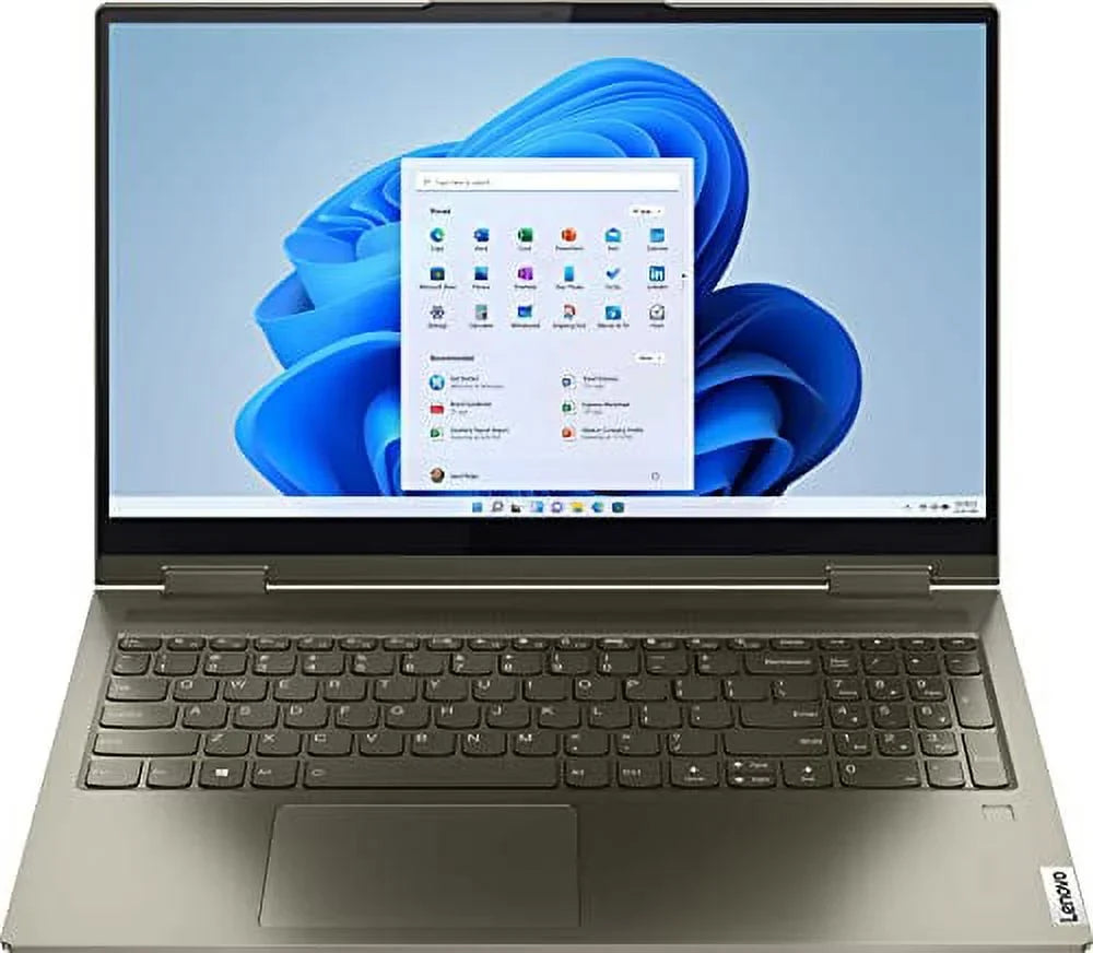 LENOVO 2022 Yoga 7i 2-in-1 Laptop 15.6 inch FHD Touchscreen Intel EVO Platform 11th Core i7-1165G7 Iris Xe Graphics 12GB DDR4 512GB NVMe SizeSizeD WI-FI 6 Windows 11 Pro Fingerprint Backlit Keyboard