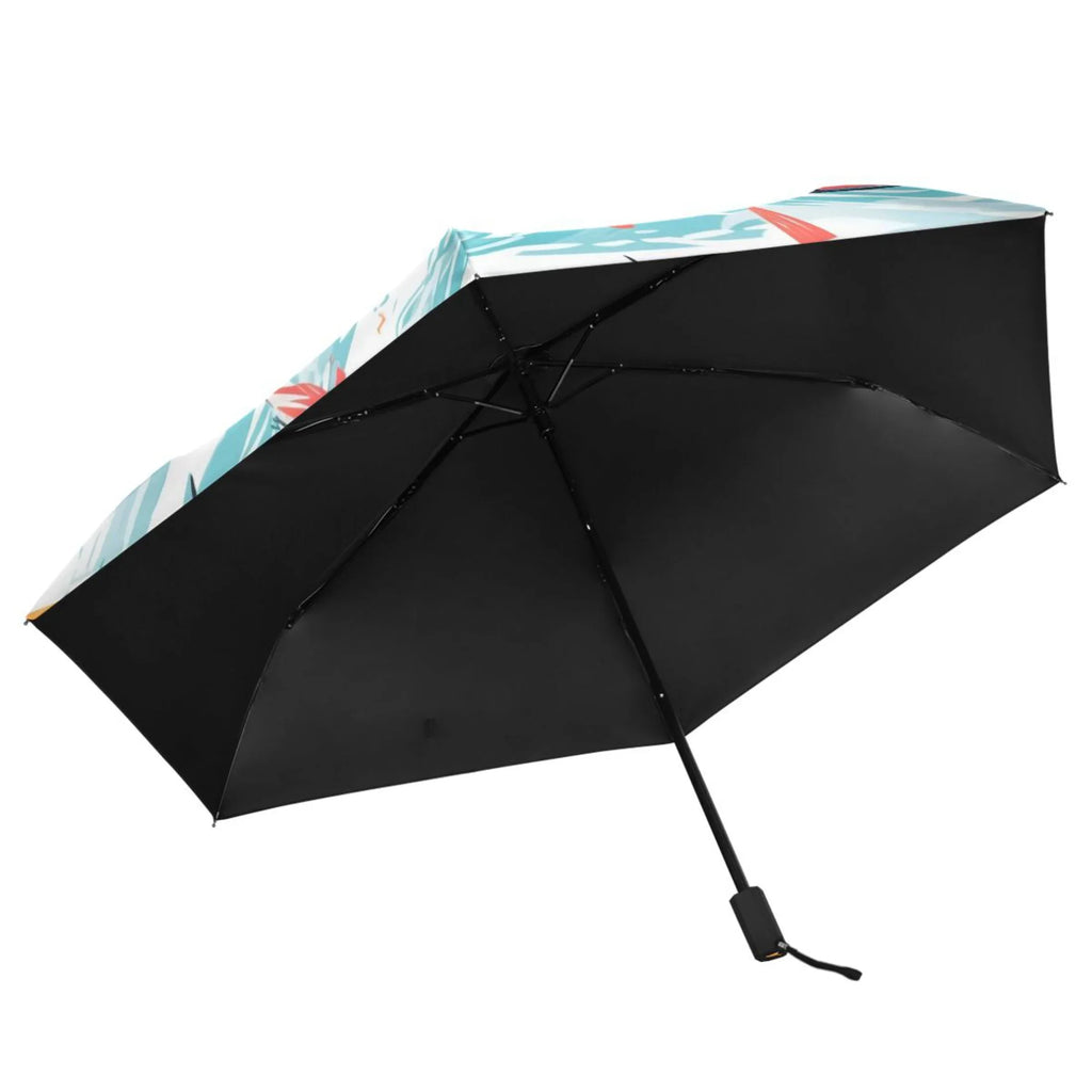 Sizeailboat on Sizeea Compact Folding Umbrella for Rain Windproof Travel Umbrella UPF 50+ Lightweight Packable Arc Sizeize