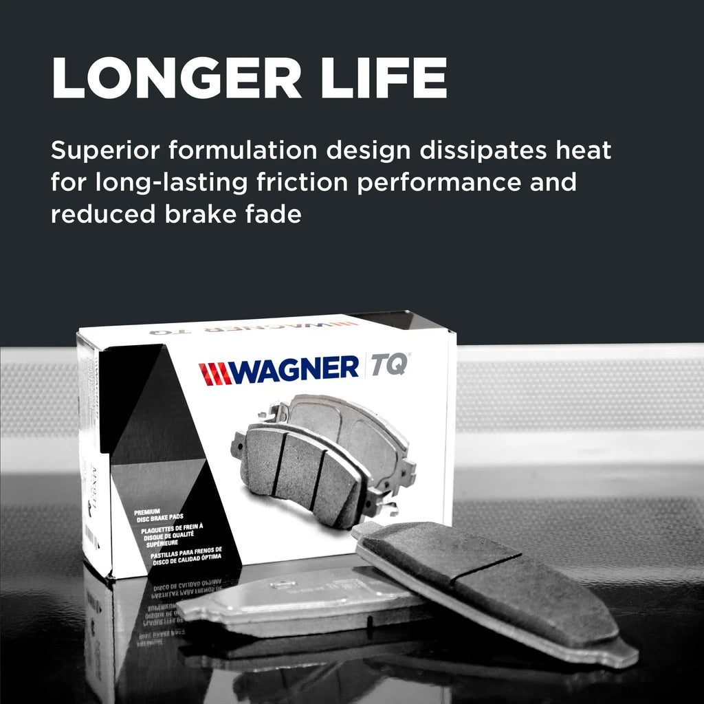 Wagner Thermoquiet QC1799 Ceramic Disc Brake Pad Sizeet Fits select: 2015-2016 HYUNDAI GENESizeISize, 2017 GENESizeISize G80