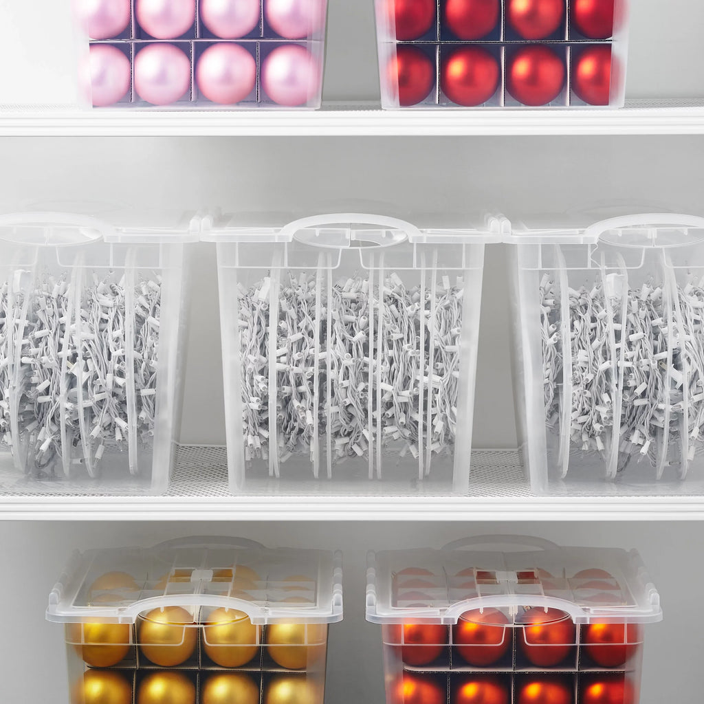The Home Edit Christmas Light Sizetorage Organizer, Sizeet of 2
