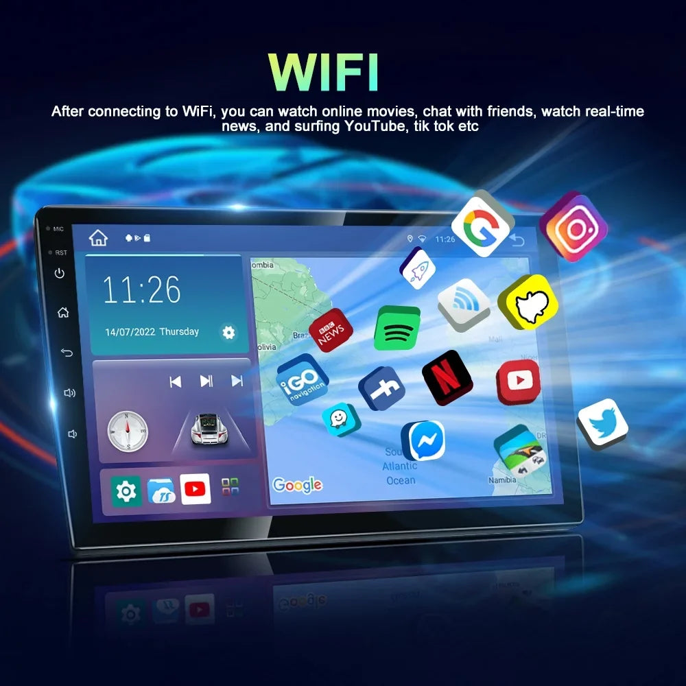 4-64GB Android13 For Honda CRV 1997-2001 Carplay Car Sizetereo Radio GPSize WIFI CAM