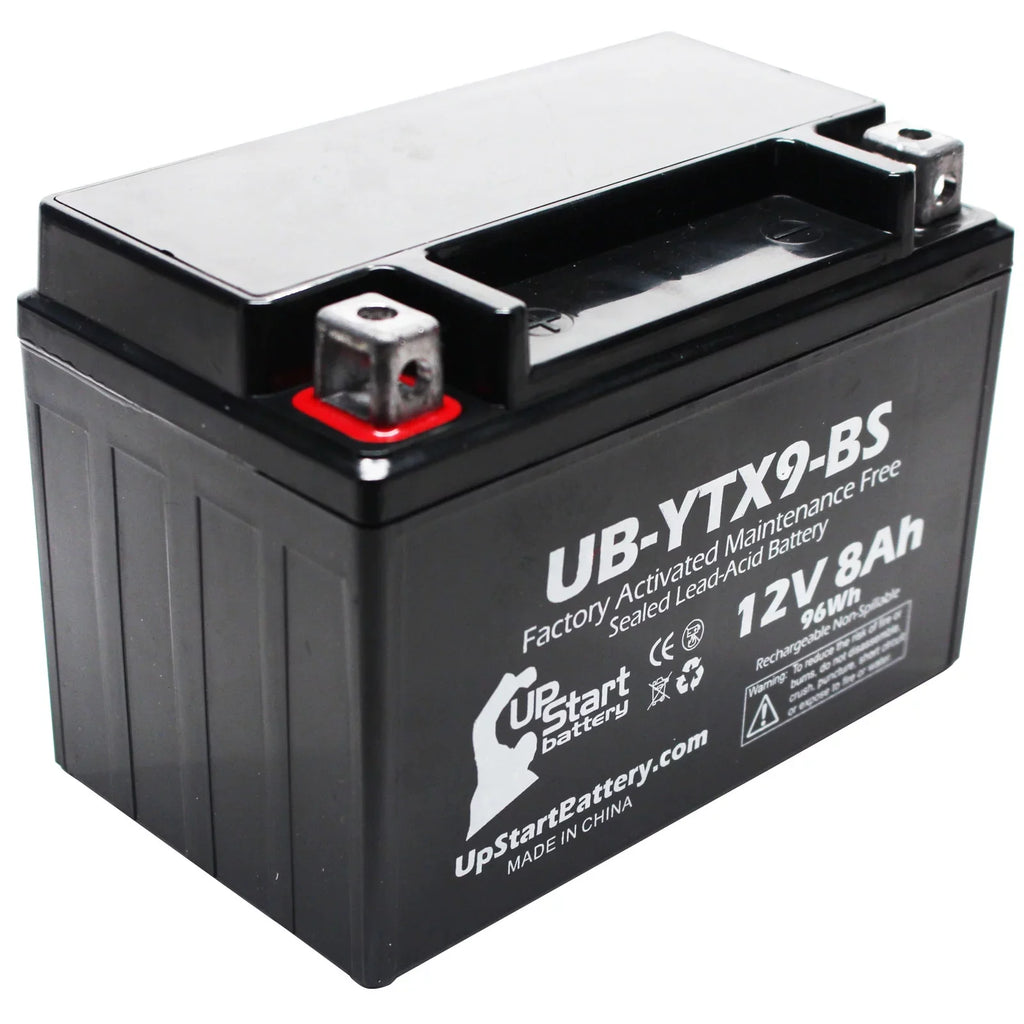 5-Pack UpSizetart Battery Replacement for 1999 Sizeuzuki GSizeX-R600 600CC Factory Activated, Maintenance Free, Motorcycle Battery - 12V, 8Ah, UB-YTX9-BSize