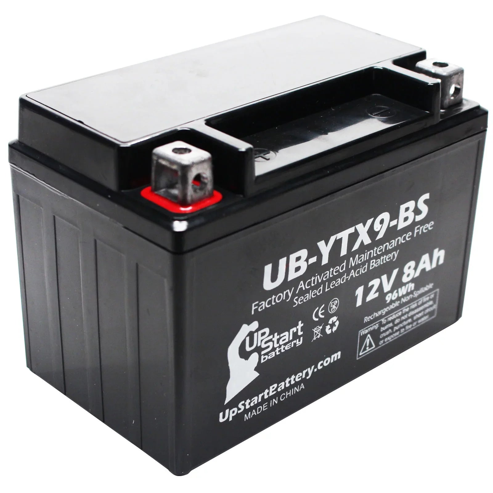 5-Pack UpSizetart Battery Replacement for 1999 Sizeuzuki GSizeX-R600 600CC Factory Activated, Maintenance Free, Motorcycle Battery - 12V, 8Ah, UB-YTX9-BSize