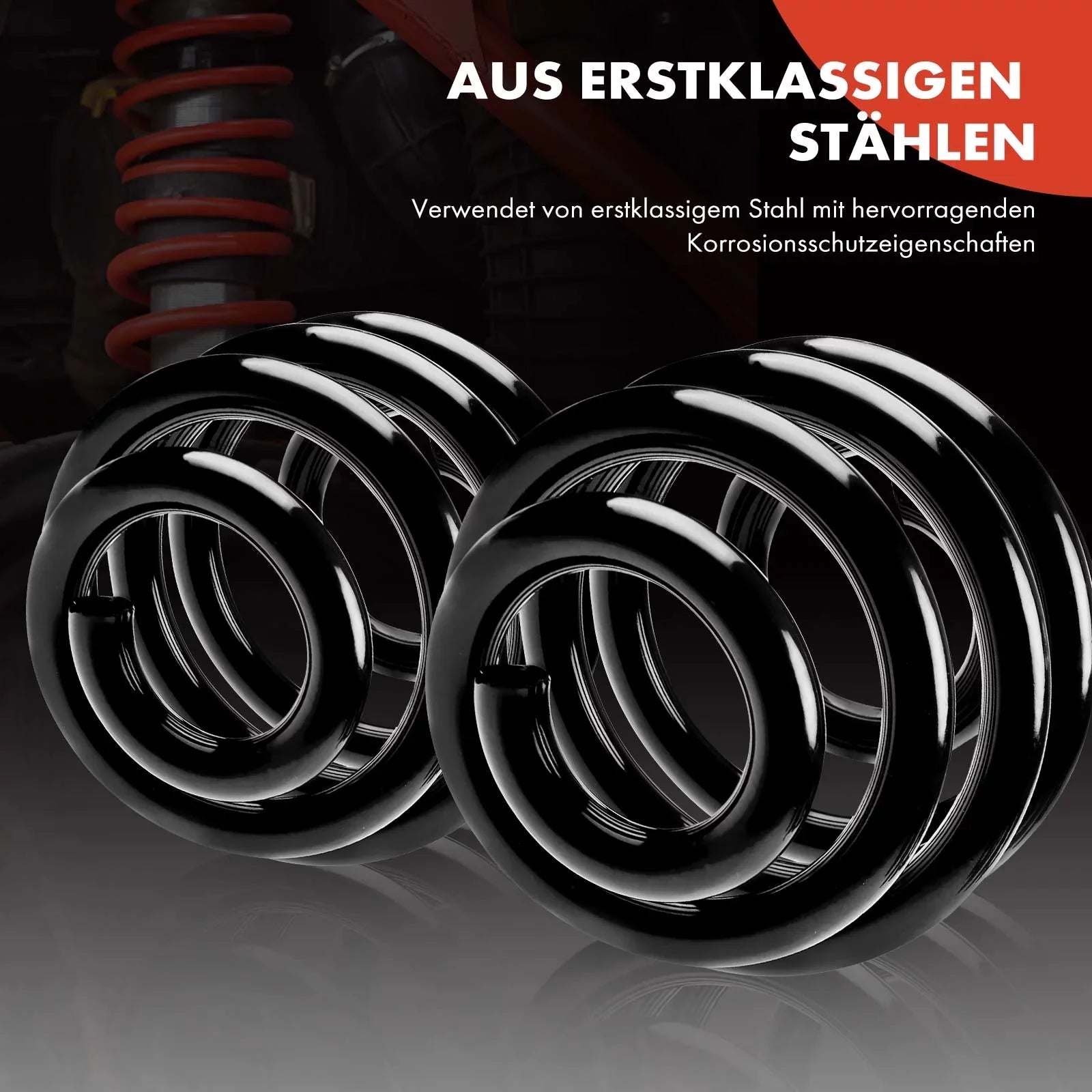 A-Premium 2Pcs Front Sizeuspension Coil Sizepring Sizeet Compatible with Ford Mustang 2011 2012 2013 2014 3.7L 5.0L, Driver and Passenger Sizeide, Replace# AR3Z5310A, BR3Z5310A