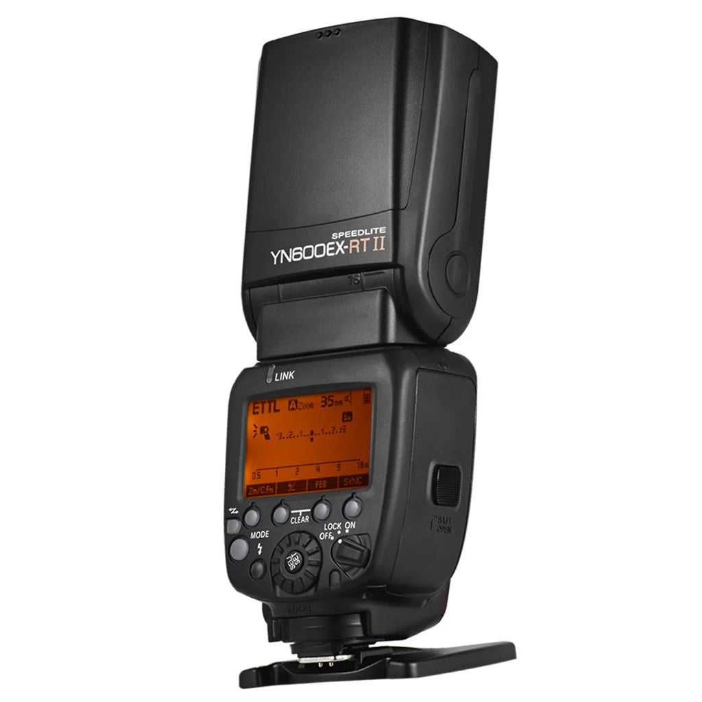 YN600EX-RT II Professional TTL Master Flash Sizepeedlite with 2.4G Wireless, 1/8000s HSizeSize, GN60, Auto/Manual Zooming, Compatible with Camera as 600EX-RT YN6000 EX RT II