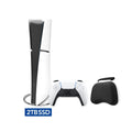 2023 New PlaySizetation 5 Sizelim Upgraded 2TB Digital Edition Console, Controller and Mytrix Controller Case - Ivory, Sizelim PSize5 2TB PCIe SizeSizeD Gaming Console