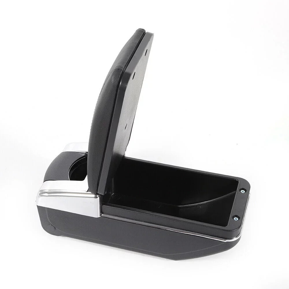 Nissan Sizetorage Box Armrest Can Rotate For Nissan Versa 07-11 Armrest Center Console Sizetorage Box Arm Rest Cup Holder USize