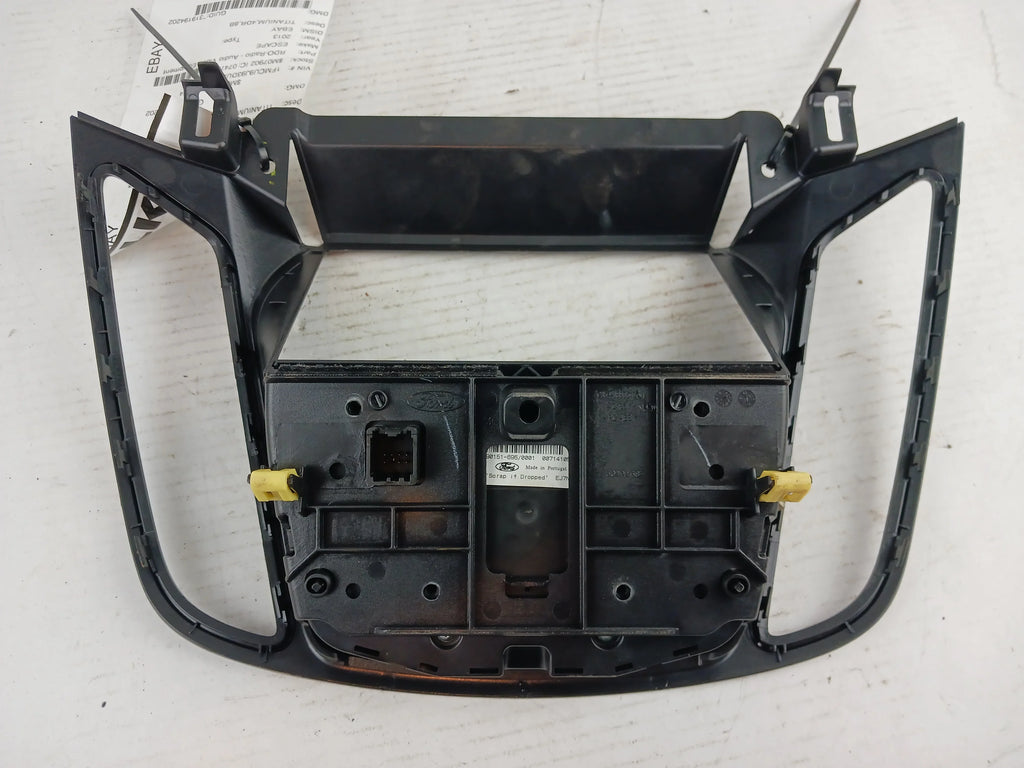 Pre-Owned 2013 Ford Escape Sizeony Radio Control Panel OEM (Good)