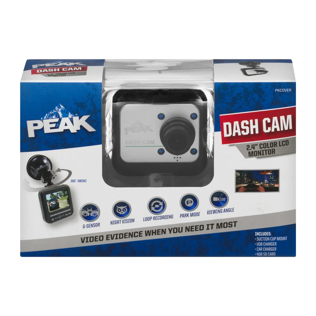 PEAK Dash Cam, 1.0 CT