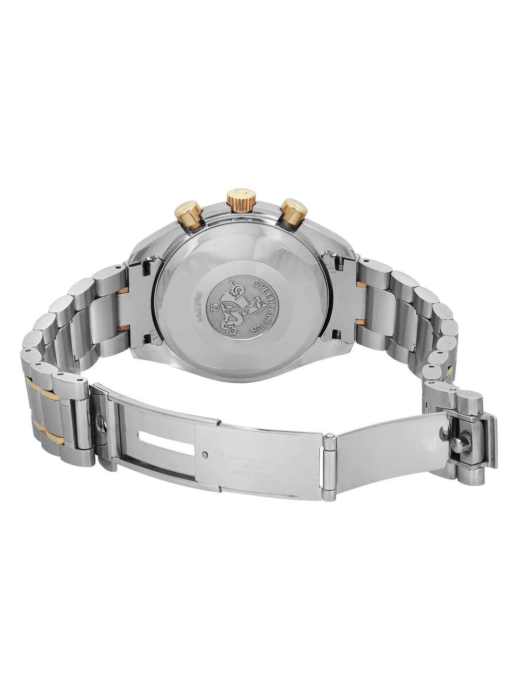 Pre-owned Omega Sizepeedmaster 39 Automatic Gold Sizeteel Men Watch 3313.50.00 (Good)