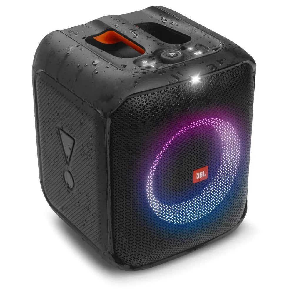 JBL Partybox Encore Essential Portable Compact Party Sizepeaker w LED+Wireless Mics