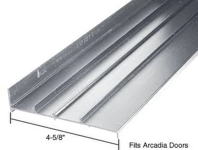 CRL TH601A Aluminum OEM Replacement Threshold for Arcadia Doors; 4-5/8" Wide x 6' Long