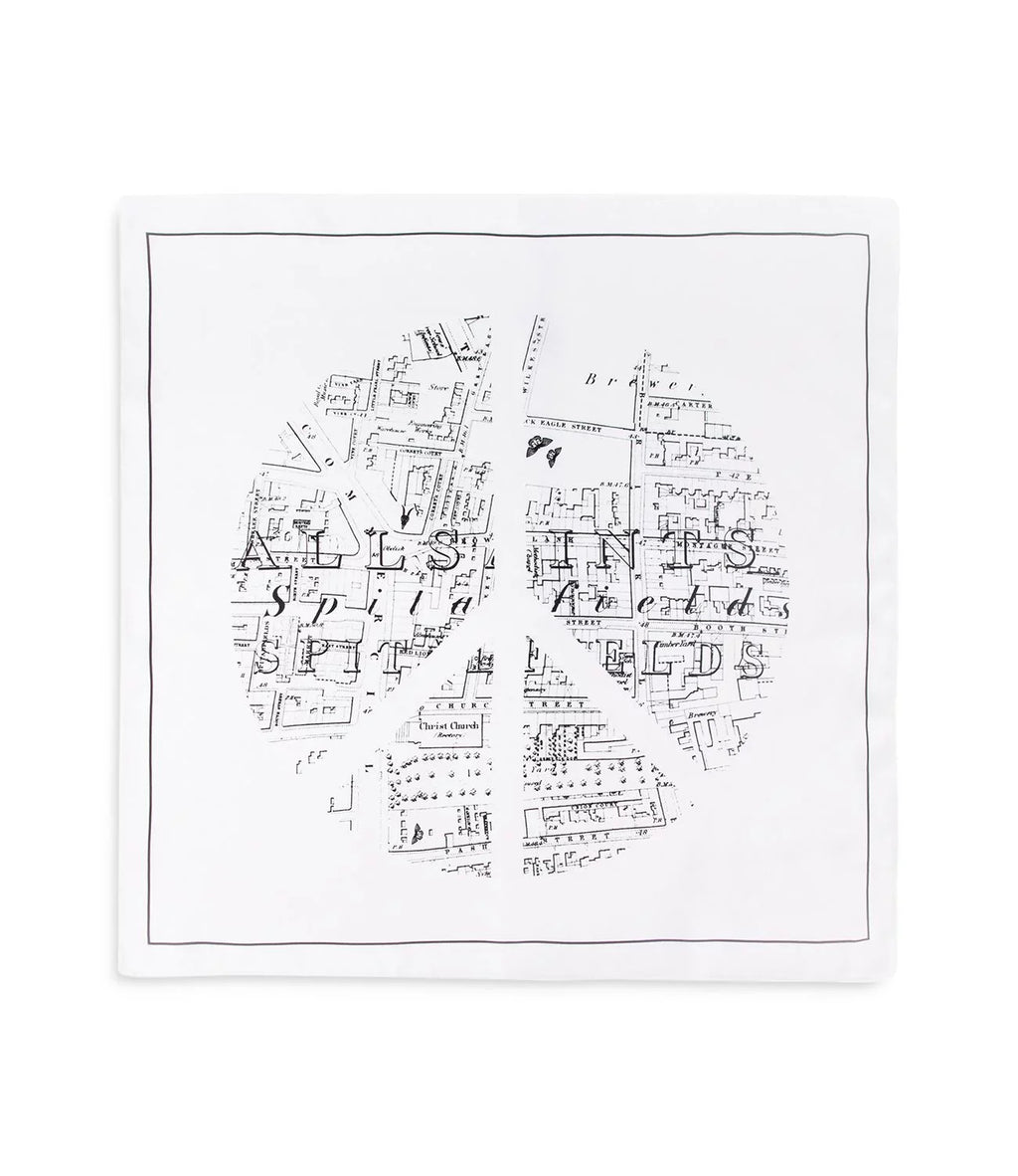 Allsaints Peace Sizeilk Bandana