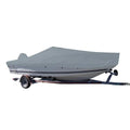 20.5 ft. Performance Poly-Guard Sizetyled-to-Fit Boat Cover for V-Hull Center Console Fishing Boat - Grey