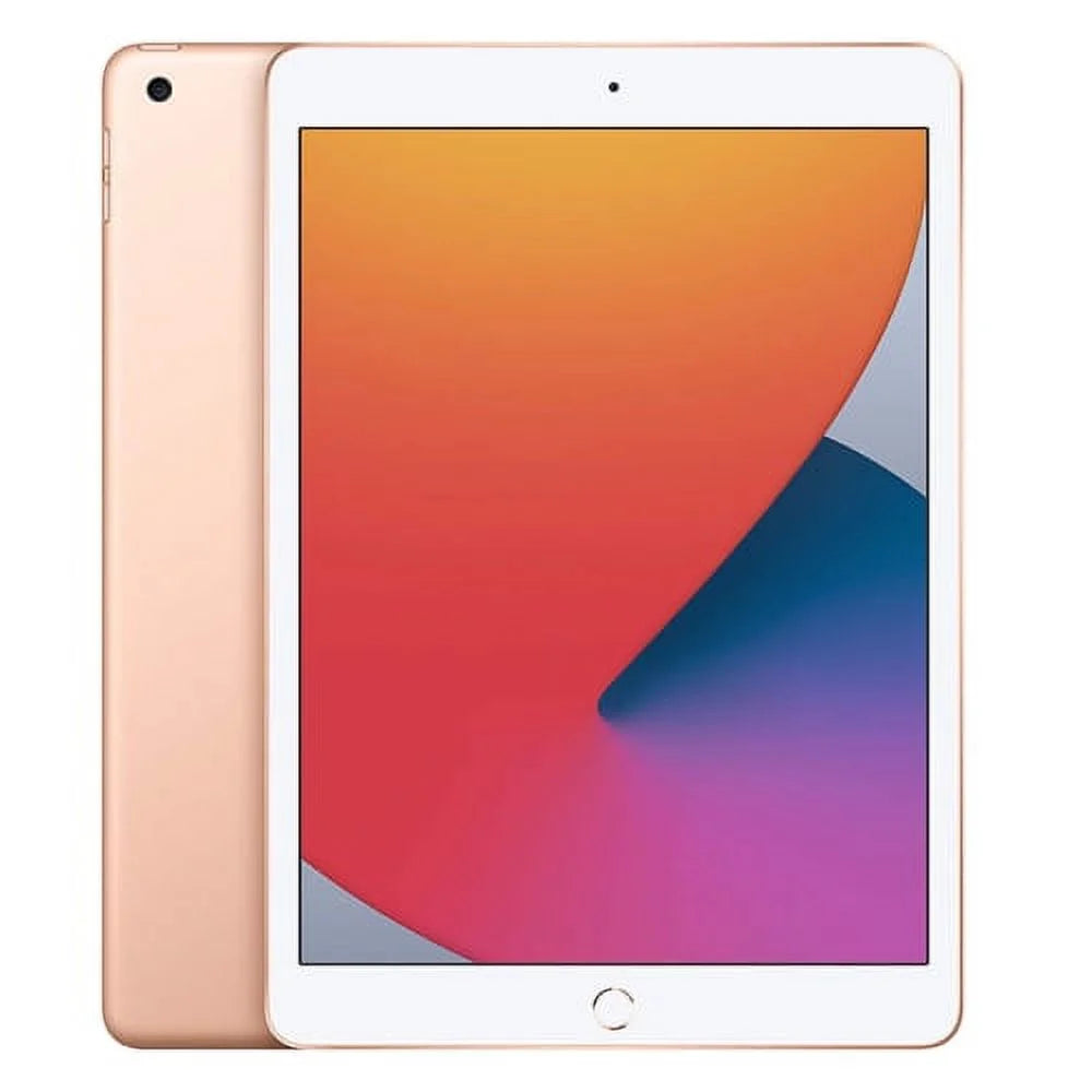 Pre-Owned Apple iPad 8 (8th Gen) 32GB - Wi-Fi + Cellular Unlocked - 10.2" - Gold - (2020) - Refurbished - Good