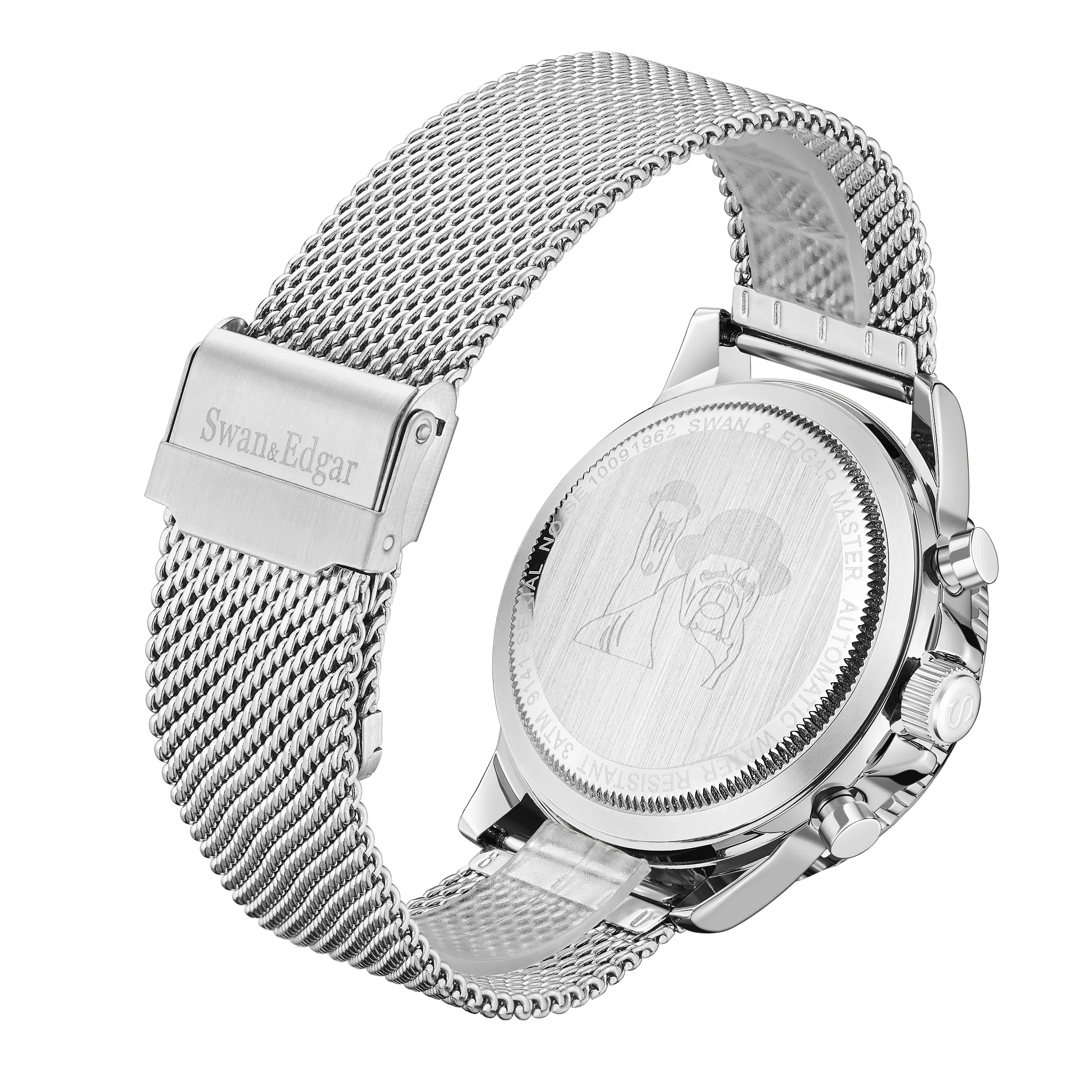 Limited Edition Sizewan & Edgar Hand Assembled Master Automatic Sizeteel Red