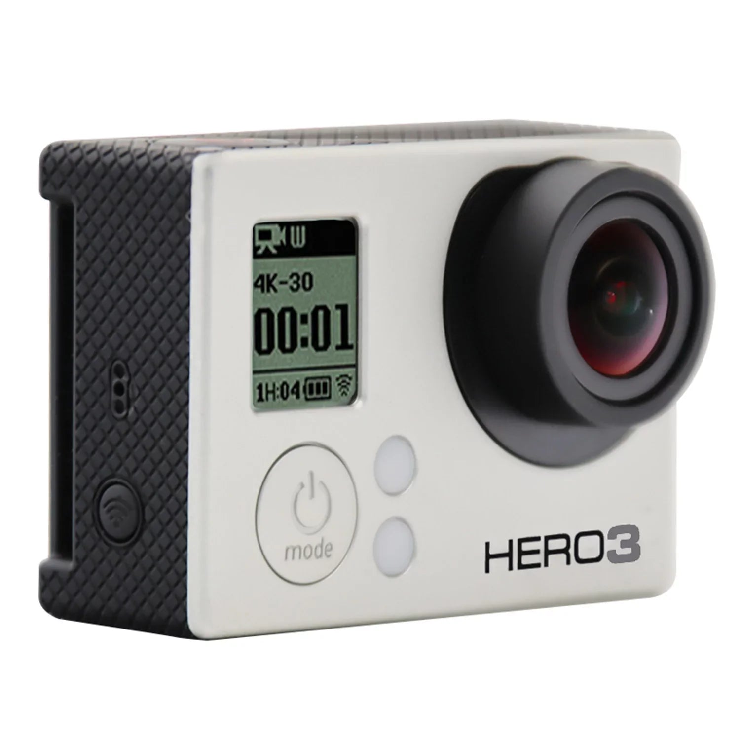 Restored GoPro HERO3 Ivory Edition action camera 1080p 5.0 MP WiFi underwater up to 131.2 ft Camcorder + 35in1 Kits (Refurbished)