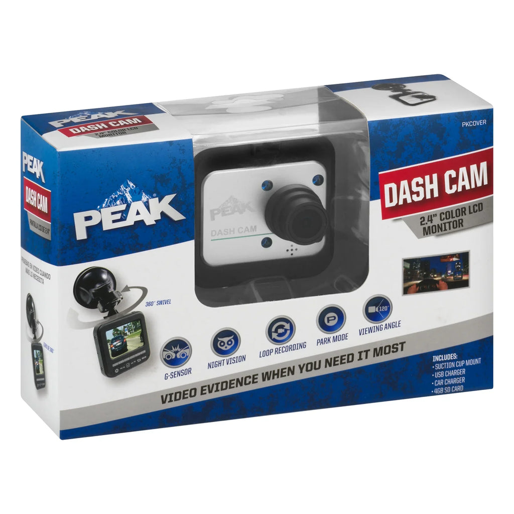 PEAK Dash Cam, 1.0 CT
