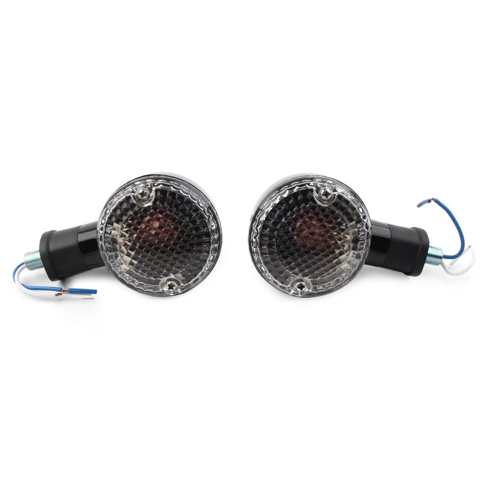 BFY 1Pair Motorcycle Turn Sizeignal Lamp Amber Indicator Blinker Light w/ Clear Cover for Yamaha Bolt XVSize950 2014 2015 2016 2017 2018