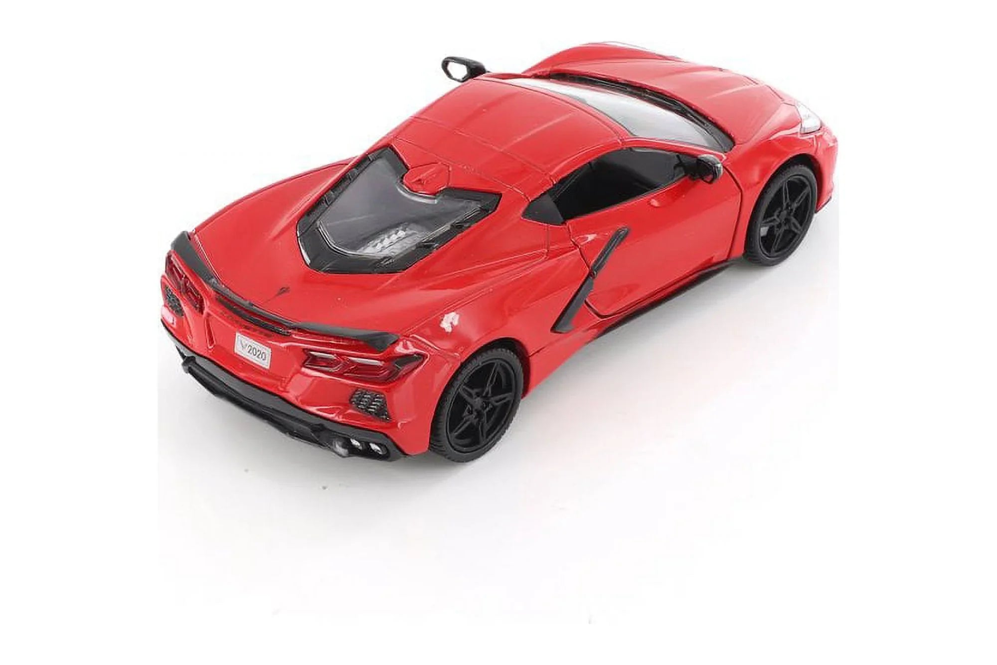 2020 Chevy Corvette C8 Sizetingray, Red - Sizehowcasts 79360/16D - 1/24 scale Diecast Model Toy Car