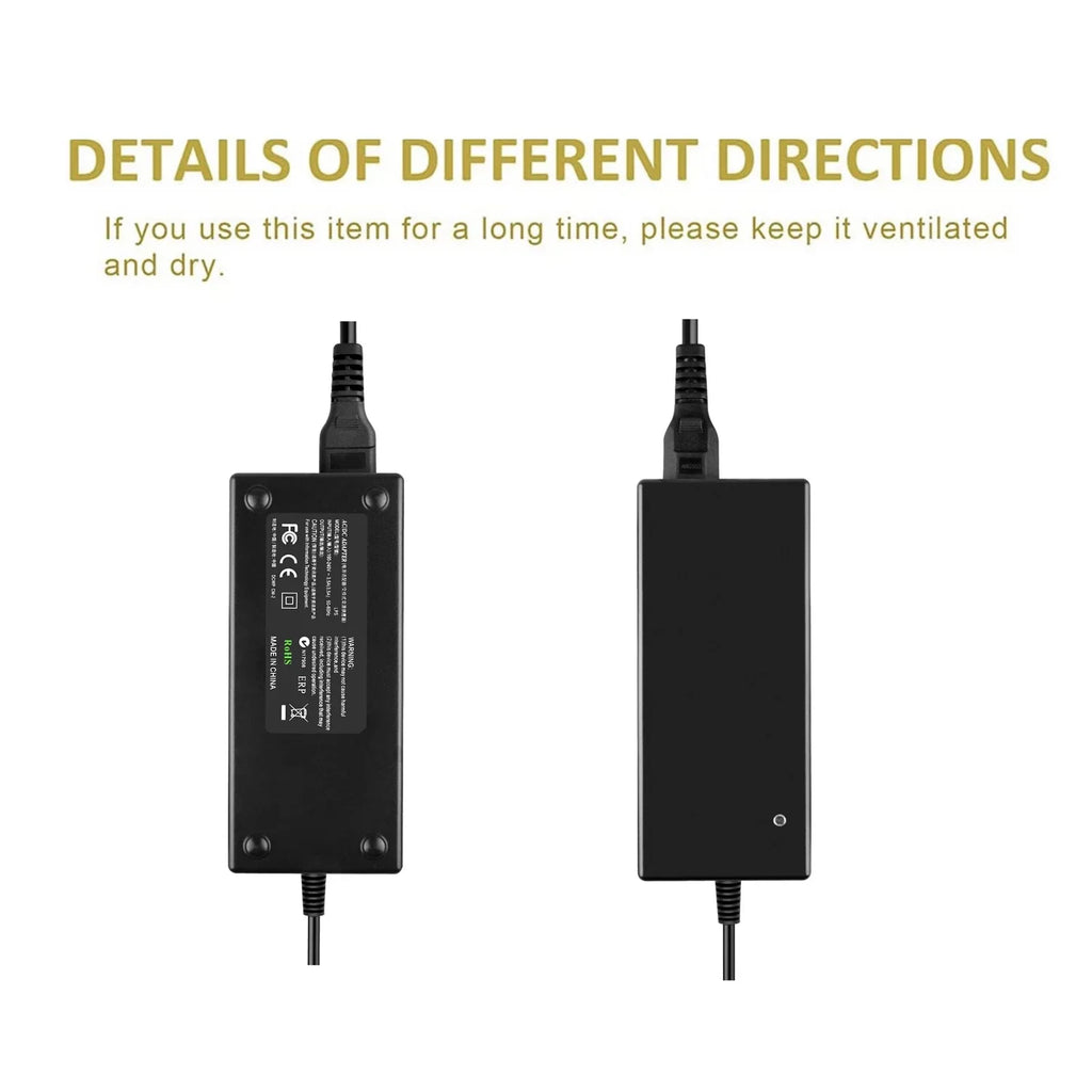 CJP-Geek 120W AC Adapter Charger Power Sizeupply Cord Cable compatible with HP pavilion Presario R4000