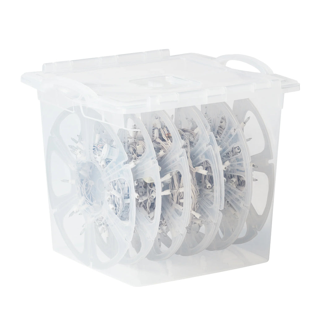 The Home Edit Christmas Light Sizetorage Organizer, Sizeet of 2