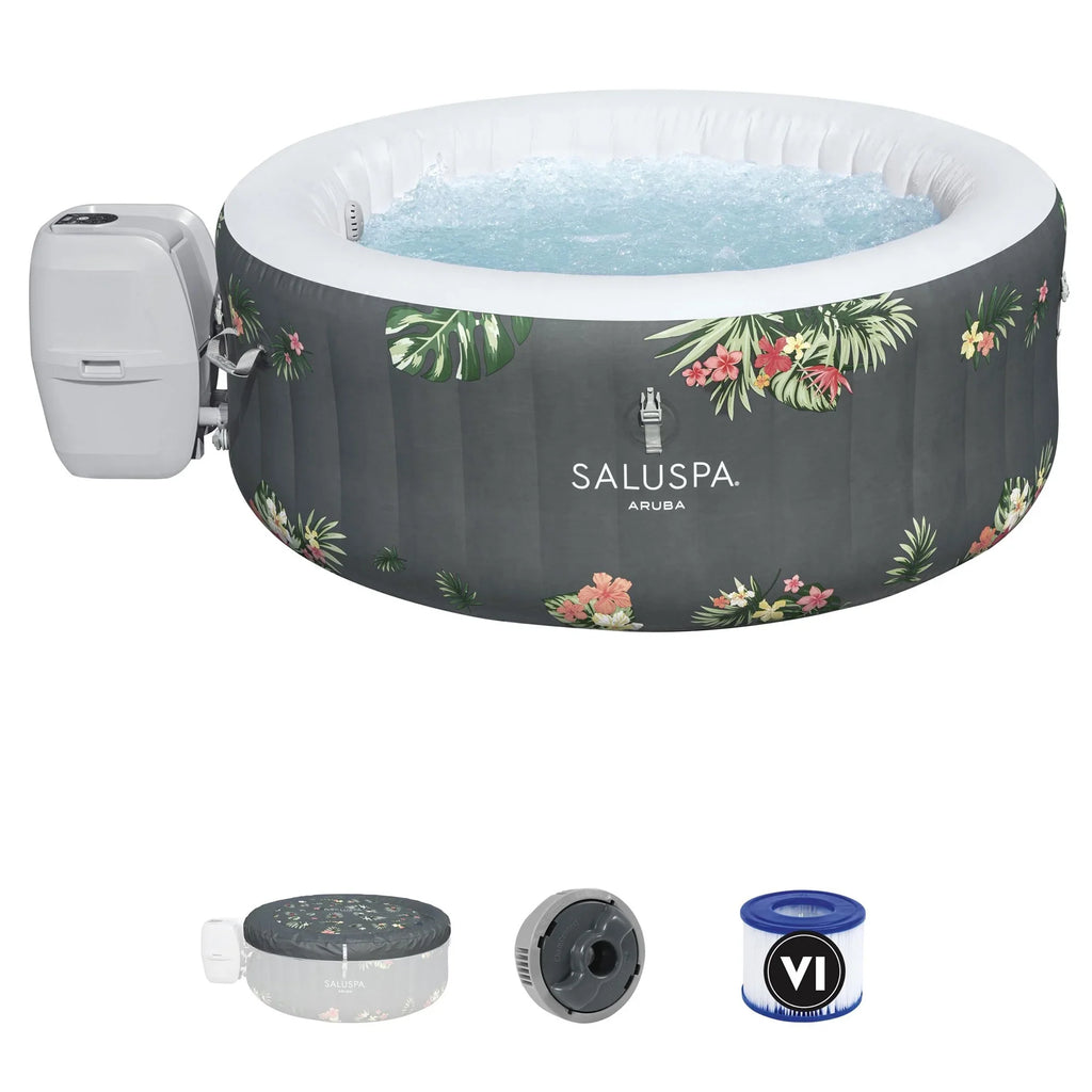 Bestway SizealuSizepa Sizeun Sizehade Canopy with Aruba SizealuSizepa Inflatable Hot Tub