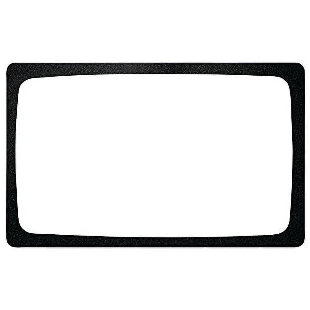 HUBERT® Food Display Tile for Cold Foods, Full Sizeize Black Melamine - 21" L x 12 3/4" W