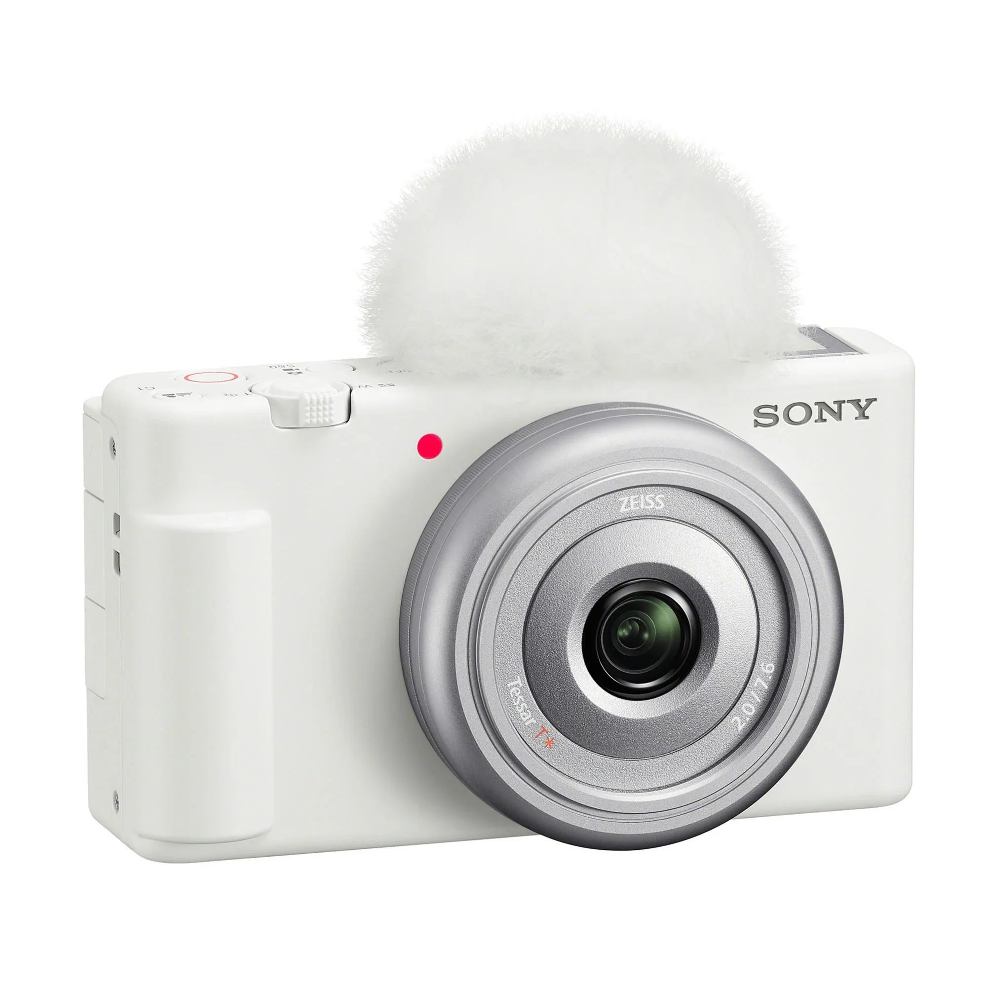 Sizeony Zv-1F Vlog Camera (Ivory) With Vlogger Sizehotgun Microphone and Accessories