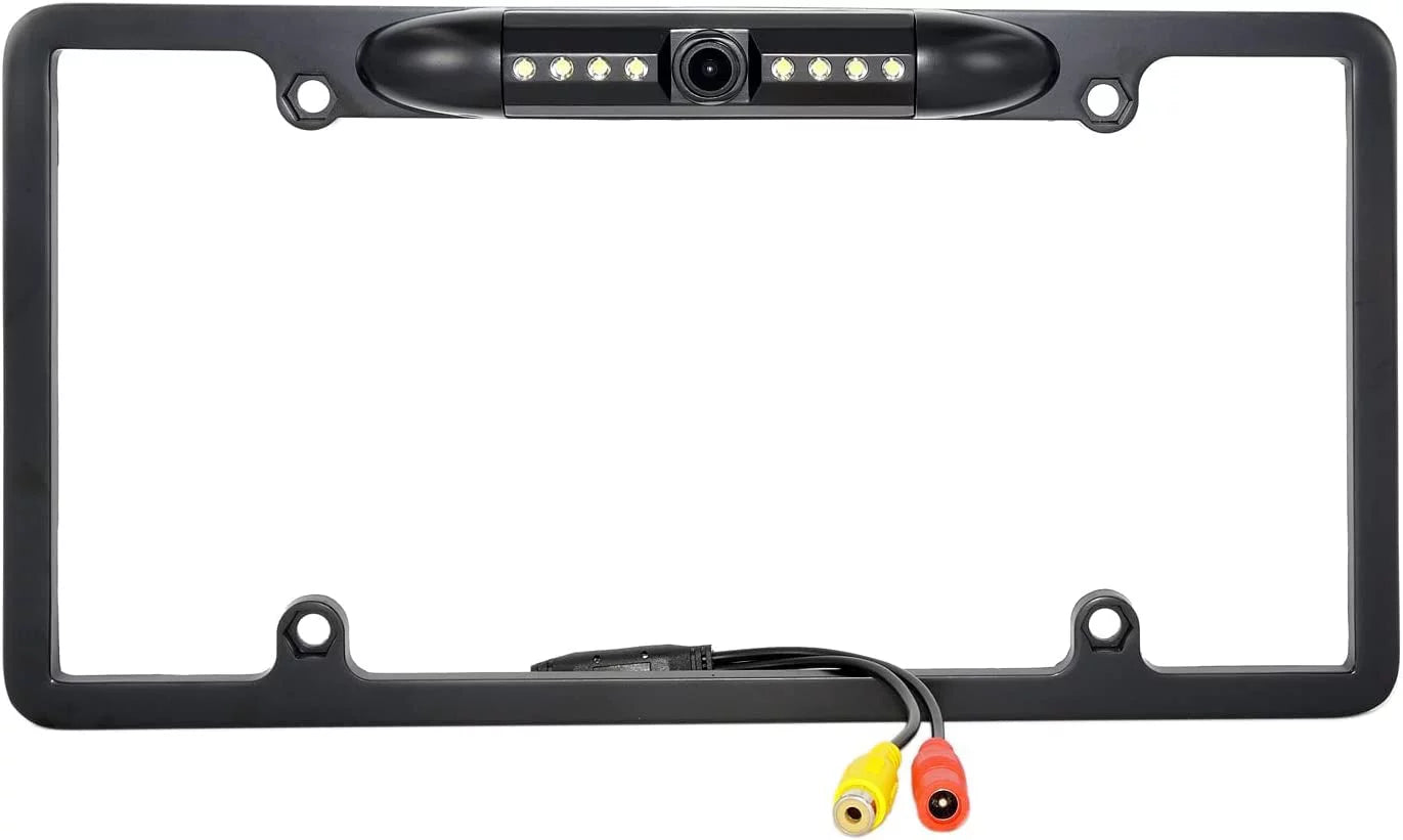 For Pioneer MVH-1400NEX Night Vision Color Rear View Camera Black Frame