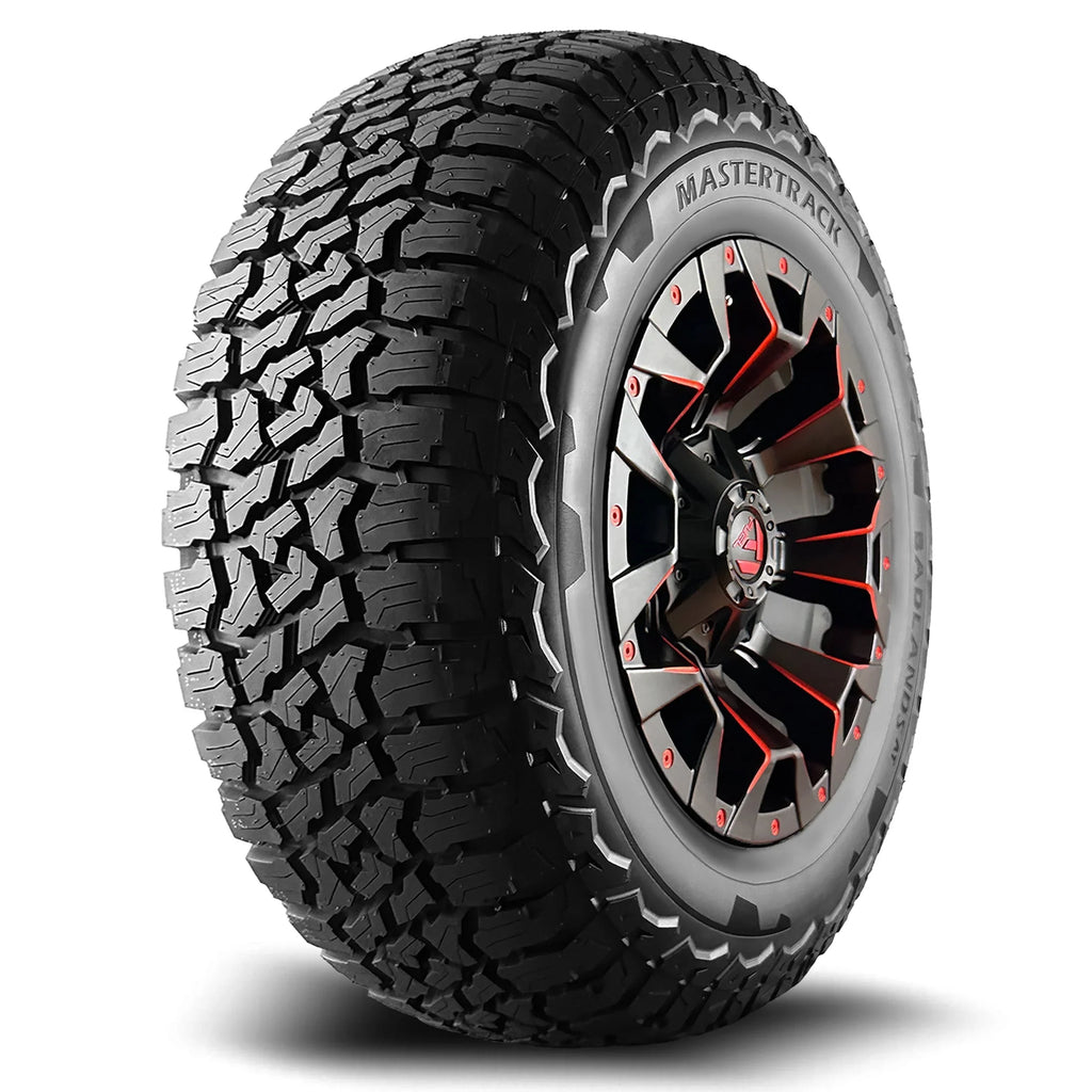 Mastertrack BADLANDSize AT All Terrain LT265/70R17 10 Ply E 123Size SizeUV Light Truck Tire 265/70/17(Tire Only)