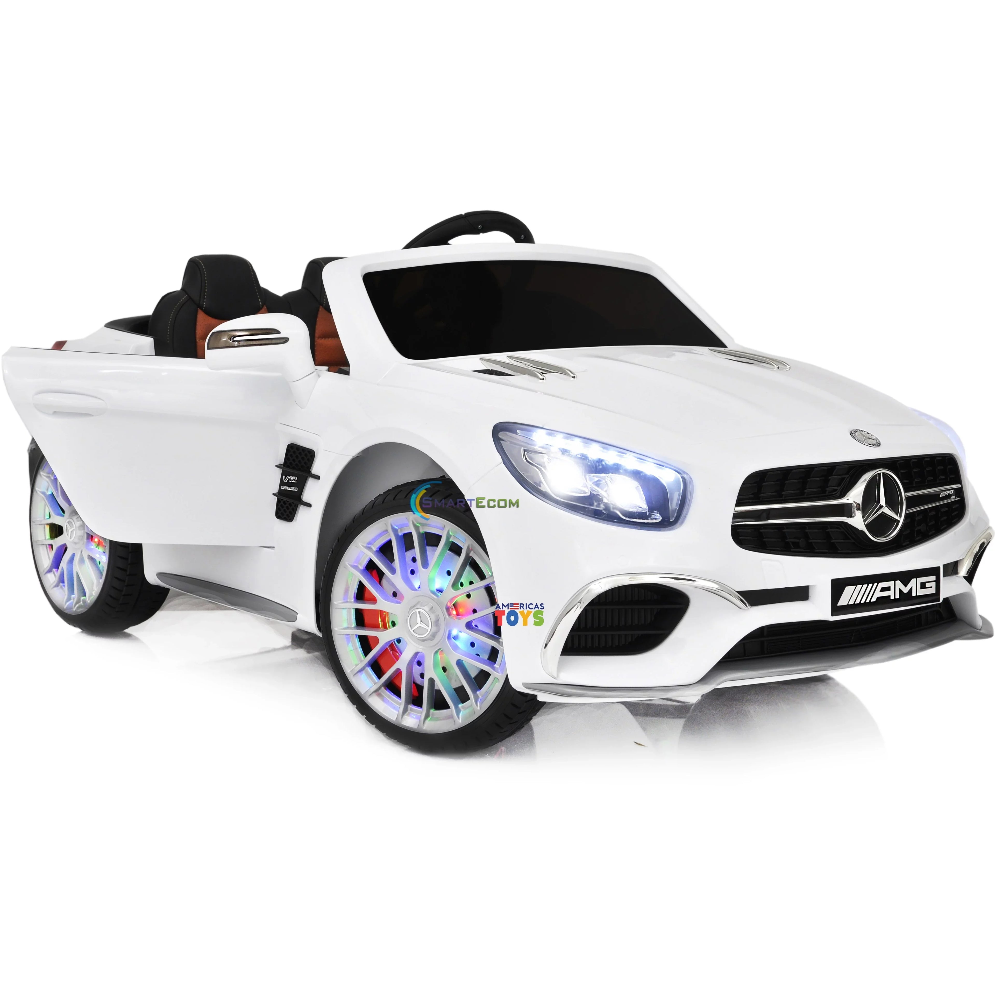 Mercedes-Benz SizeL65 12V Powered Ride on Car for Kids with Remote Control