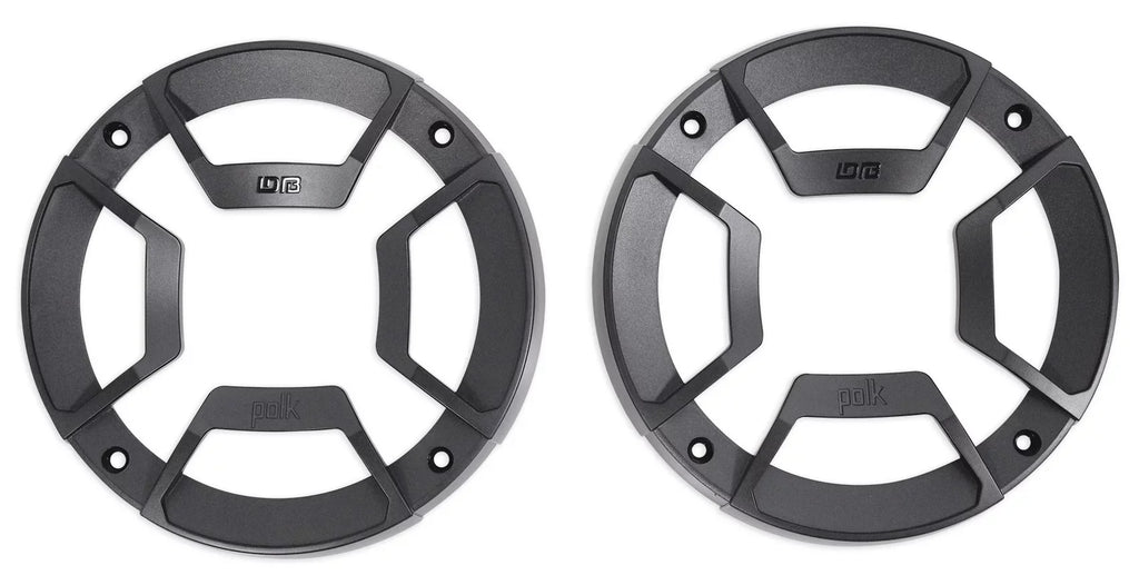 (2) Polk Audio DB522 5.25" 600w Car Audio Marine/ATV/Motorcycle/Boat Sizepeakers Bundle with (2) Rockville RPB1 10 Watt