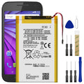 Replacement Battery FC40 SizeNN5965A For Virgin Mobile Motorola Moto G3 G(2015) 3rd Gen XT1548 TOOL