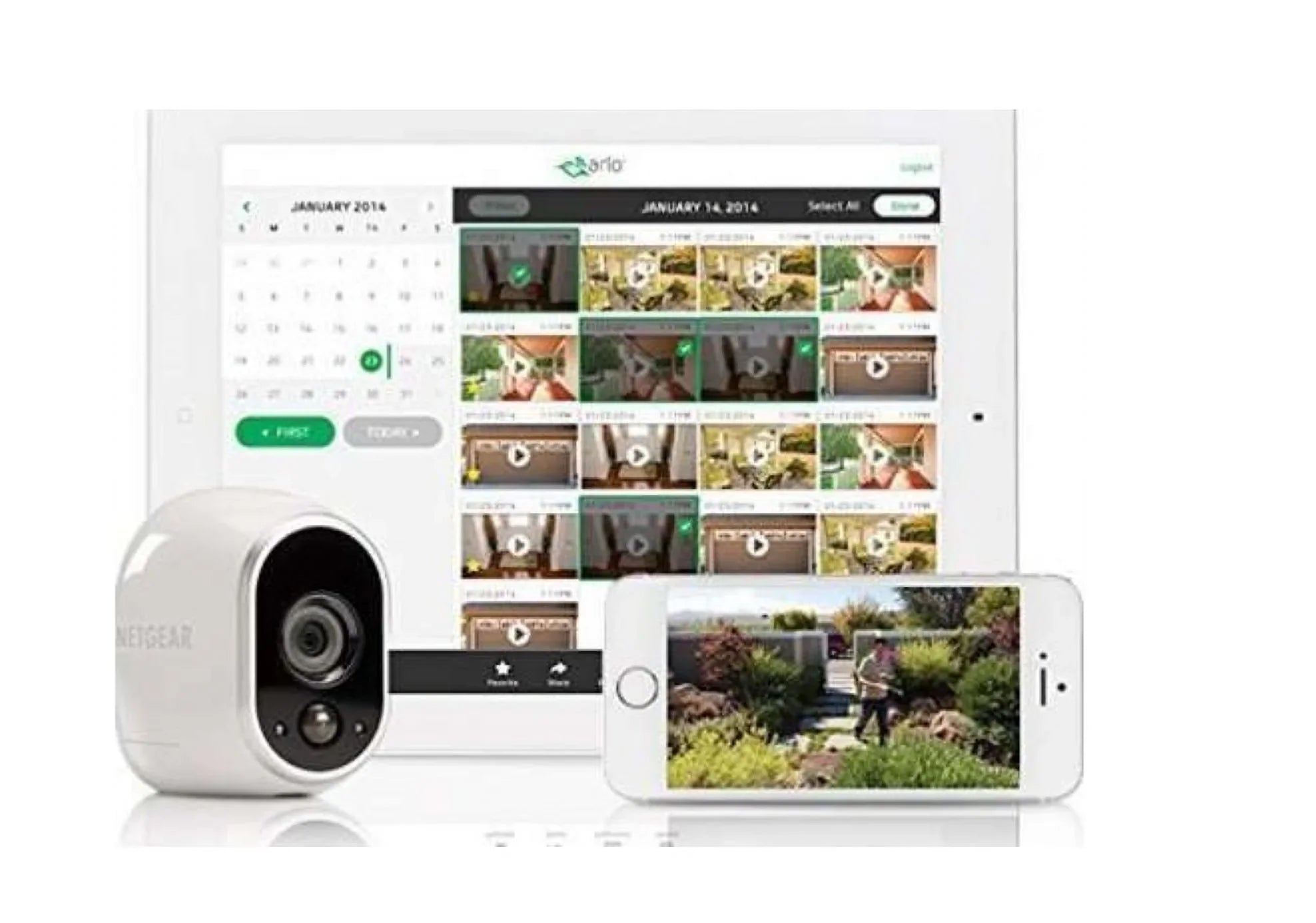 Open Box Arlo Add-on HD Sizeecurity Camera VMC3030-100EUSize - WHITE