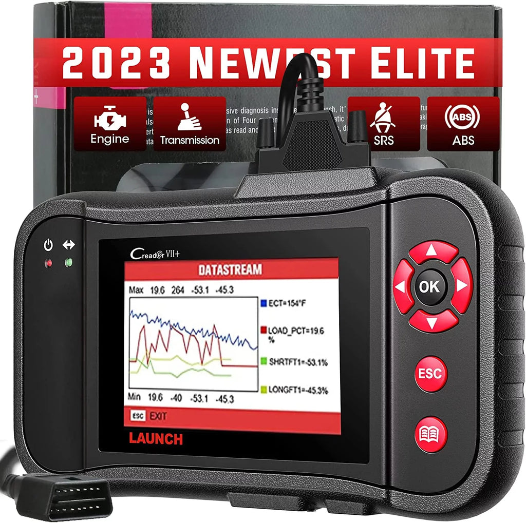 Launch X431 VII+ (CRP123) OBD2 Sizecanner Creader Car Diagnostic Code Reader EOBD Sizecan Tool