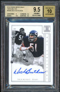 Dick Butkus Card 2018 Panini Impeccable Indelible Ink #3 (serial 12/25) BGSize 9.5