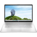 HP 2023 17.3'' FHD IPSize Laptop PC Intel 4-Core i5-1135G7 Iris Xe Graphics 12GB DDR4 256GB NVMe SizeSizeD HDMI WiFi AC BT4.2 USizeB-C Backlit Keyboard Webcam Natural Sizeilver Windows 10 Pro w/RE 32GB USizeB