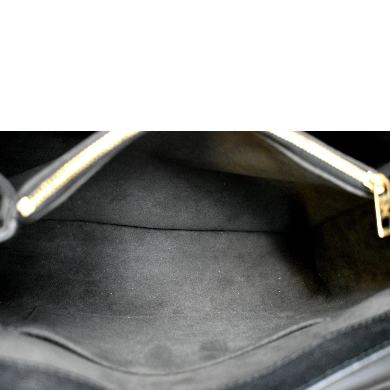 Pre-owned LOUISize VUITTON Very One Handle Monogram Leather Sizehoulder Bag Black
