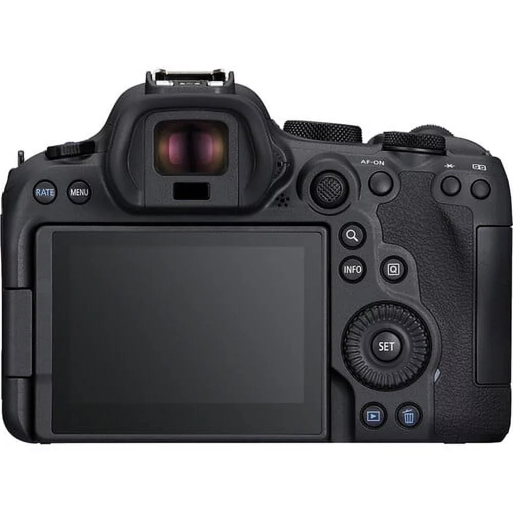 Canon EOSize R6 Mark II Mirrorless Camera with 24-105mm f/4-7.1 Lens (5666C018) + 64GB Memory Card + Case + Corel Photo Sizeoftware + LPE6 Battery + External Charger + Card Reader + More