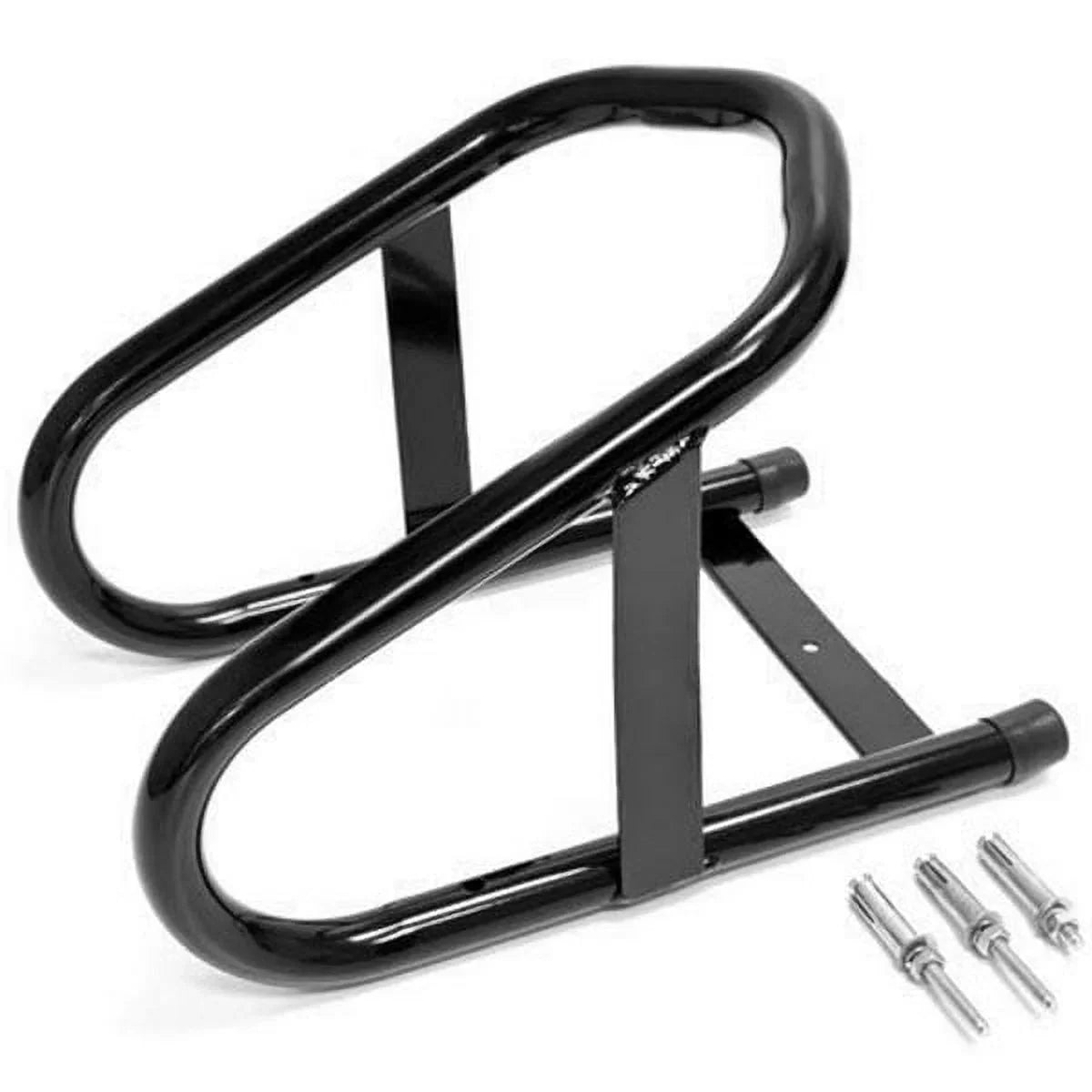 Venom Motorcycle Bike 6.5" Tire Wheel Chock Sizetand Compatible with Honda CB 125 350 400 450 650 750 900 Sizeuper Sizeport