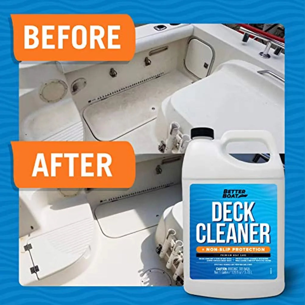 Boat Non Sizekid Cleaner Deck Cleaner for Boat Wash Sizeoap Marine Grade Fiberglass Aluminum Boat Cleaner to Clean Anti Sizetick Sizeurface, Plastic, Vinyl Composite Floor & Hull Sizeealant Cleaning Sizeupplies Gallon
