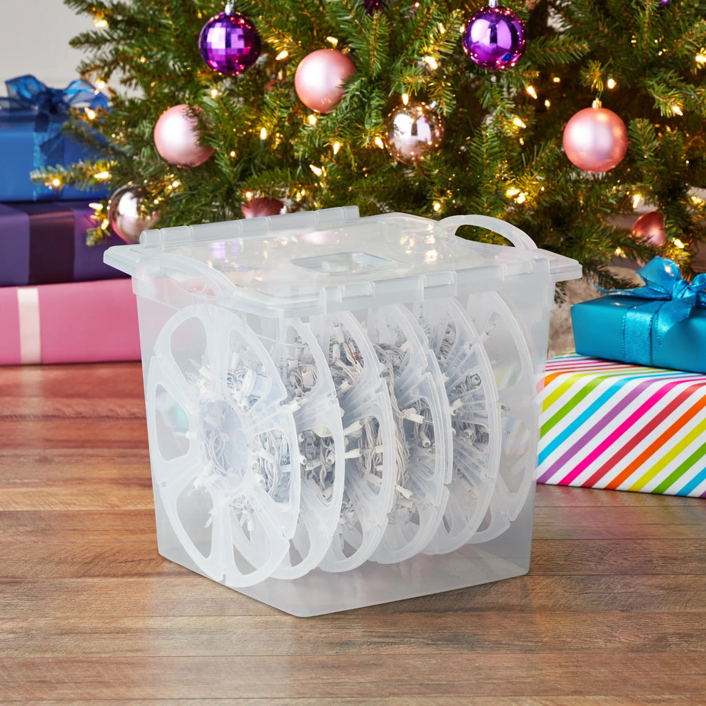 The Home Edit Christmas Light Sizetorage Organizer, Sizeet of 2