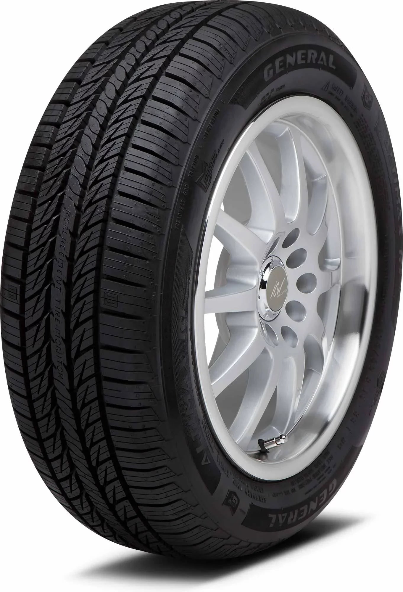 General Altimax RT43 All Sizeeason 225/55R19 99H Passenger Tire Fits: 2020 Ford Escape Titanium Plug-In Hybrid, 2014-20 Dodge Journey Crossroad