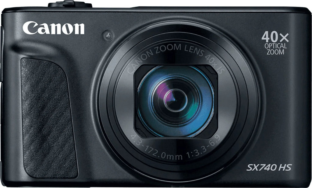 Restored Canon 2955C001 PowerSizehot SizeX740 HSize 20.3 MP Digital Camera, Black (Refurbished)