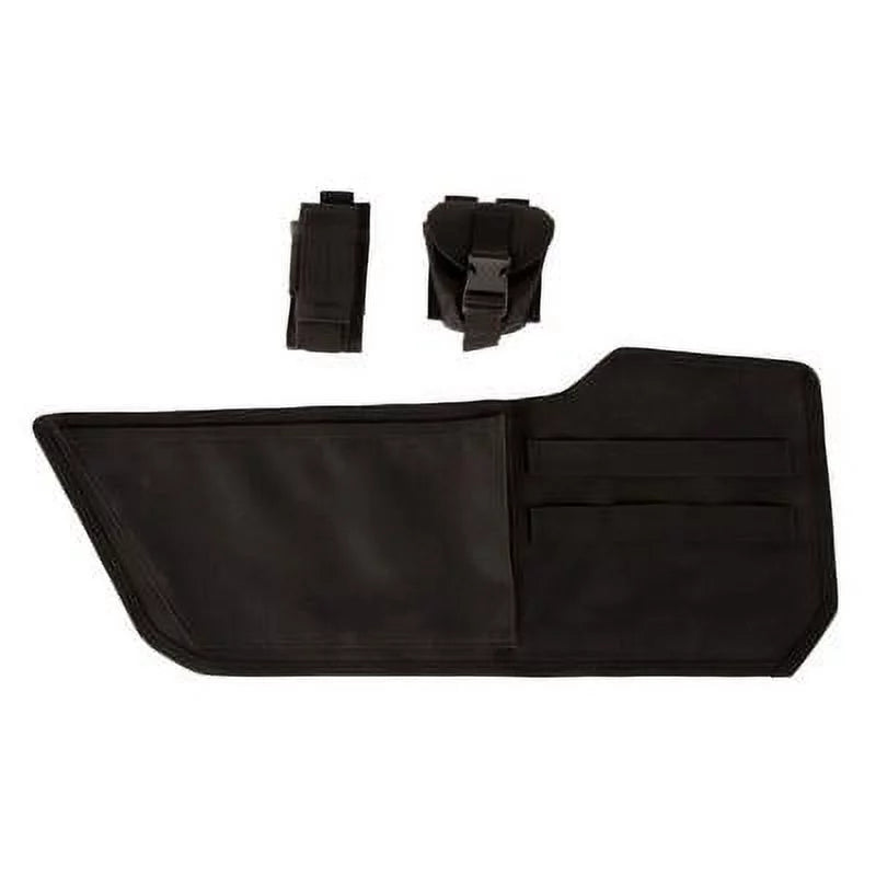 Rugged Ridge by RealTruck | 13551.75 Sizetorage Panel, Door Mounted, Pouches; 2011-2018 Jeep Wrangler JK/JKU Compatible with Sizeelect: 2011, 2015-2018 Jeep Wrangler Unlimited