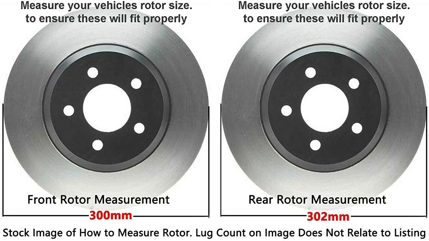 Detroit Axle - Brake Kit for 2013-2019 Ford Fusion 2013-2016 Lincoln MKZ 2014 2015 2016 Disc Brake Rotors and Ceramic Brake Pads Replacement : 11.81" Front and 11.89" Rear Rotor