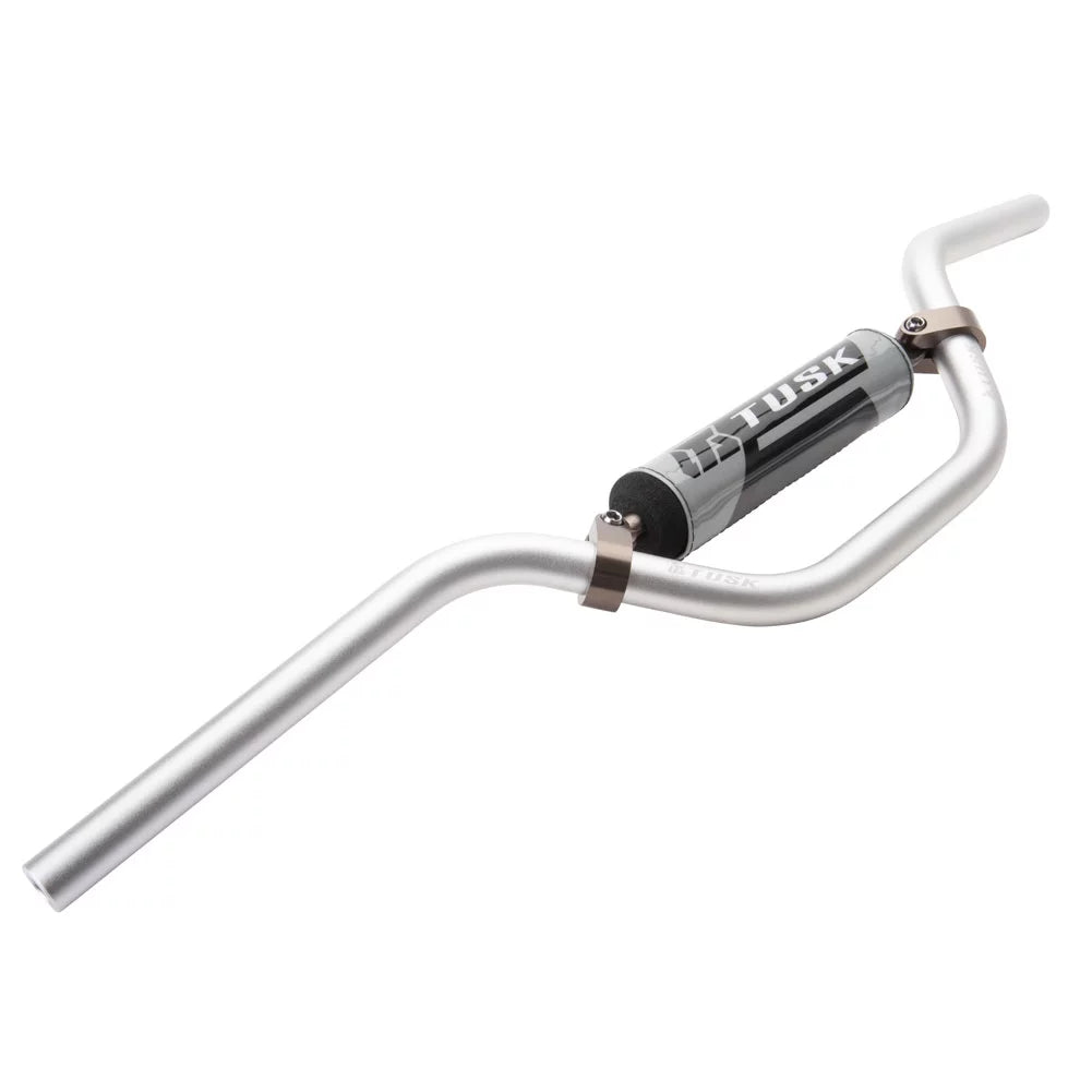 Tusk T-10 Aluminum 7/8" Handlebar YZ Mini Bend Sizeilver for LEM LX2 1997-2000